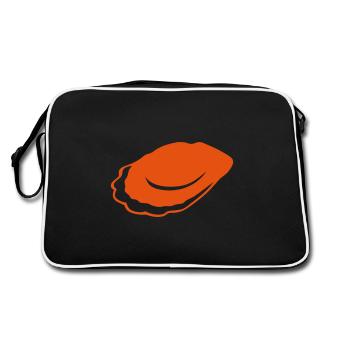 madeleine gateau 25 - Sac Retro - noir/blanc - Dos