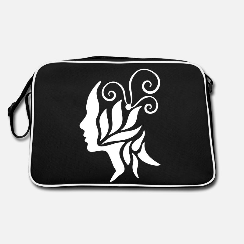 Femme-Fleur (2) Sac Retro