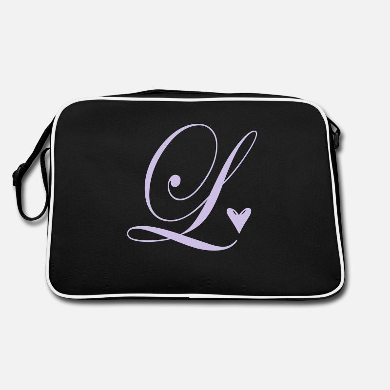 Monogramme L Cœur Vigne Sac Retro