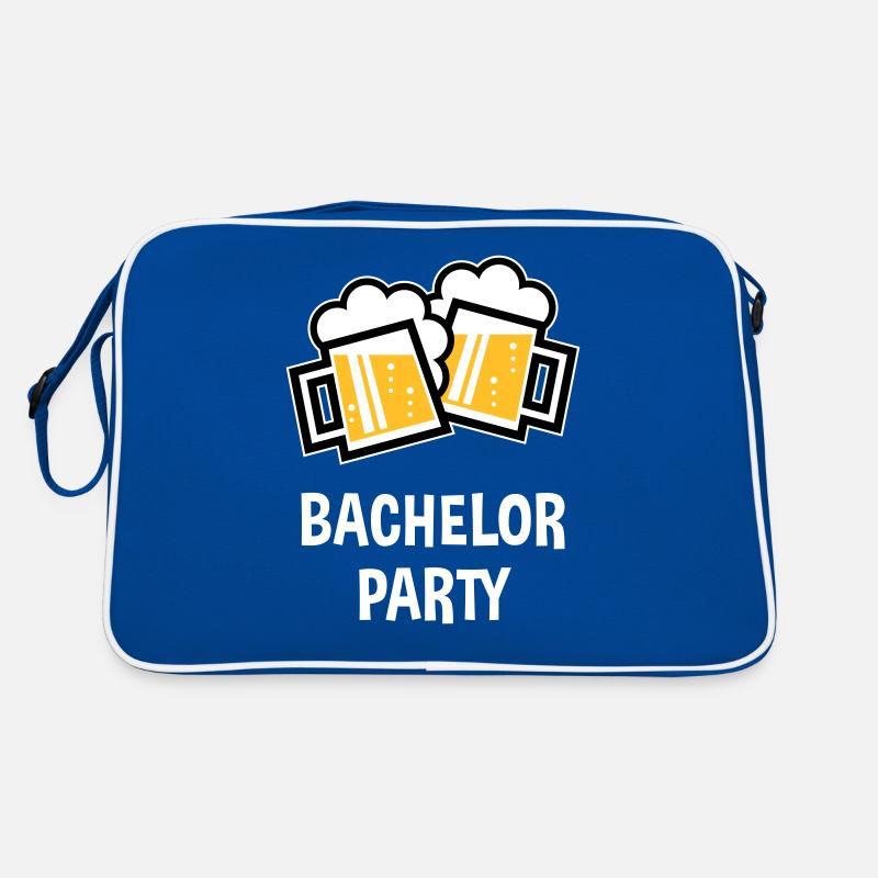 Bachelor Party (Stag Night Bavarian Beer Mugs 3C) Retro Bag