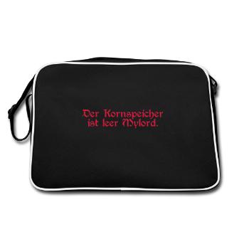 Le grenier est vide mylord V1 (v) - Sac Retro - noir/blanc - Dos