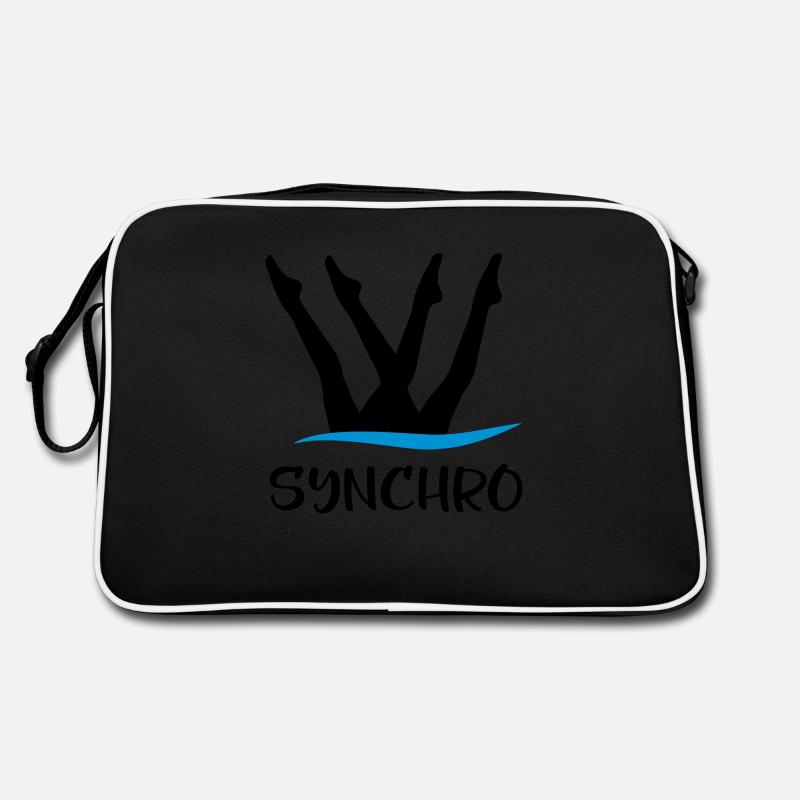 Nage synchrone - Sac Retro - noir/blanc