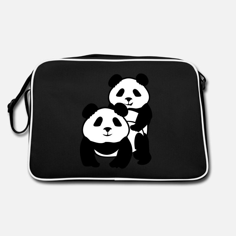 Panda style Retro Bag
