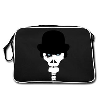 Head of droogie!!! - Retro Bag - black/white - Back