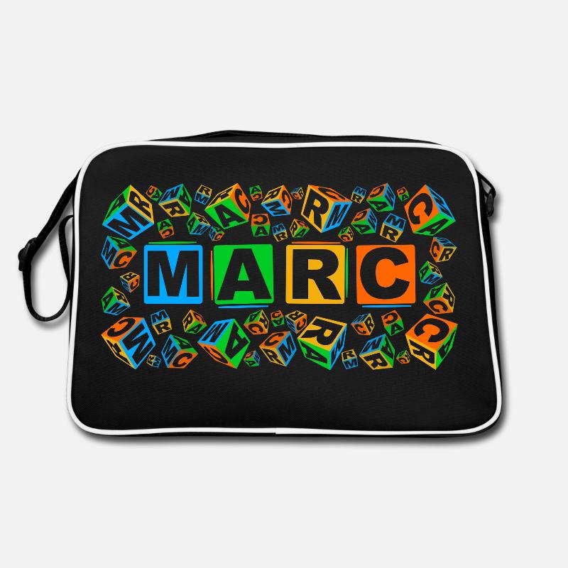 MARC colourful cubes Retro Tasche