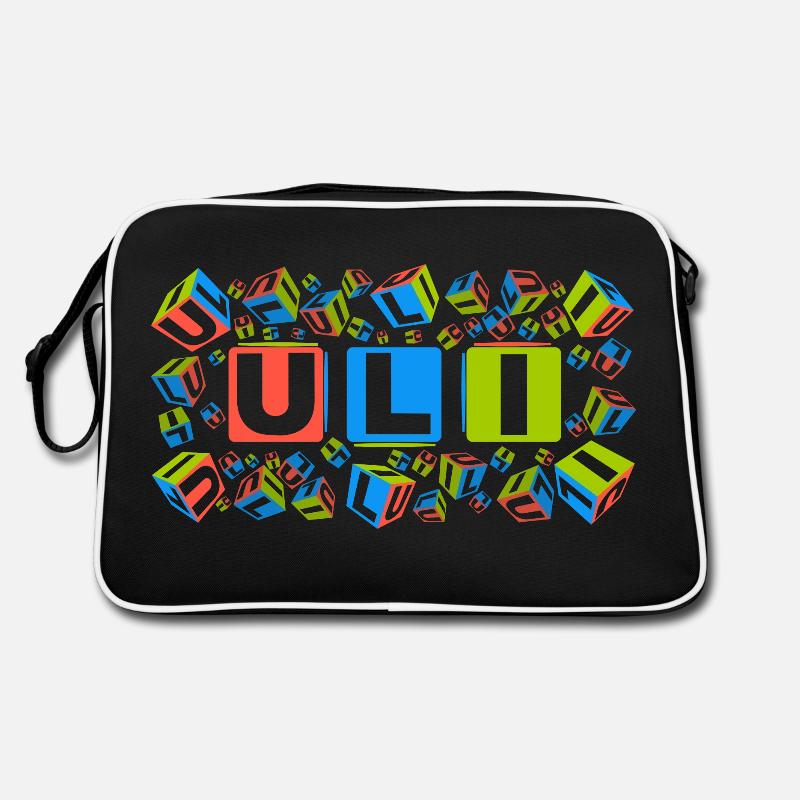 ULI colourful cubes Retro Tasche