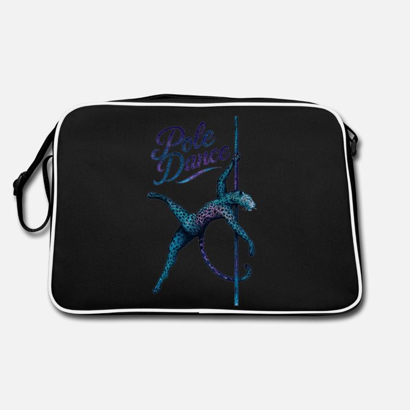 Pole dance Léopard Pole Dancer Pole Cadeau Sac Retro