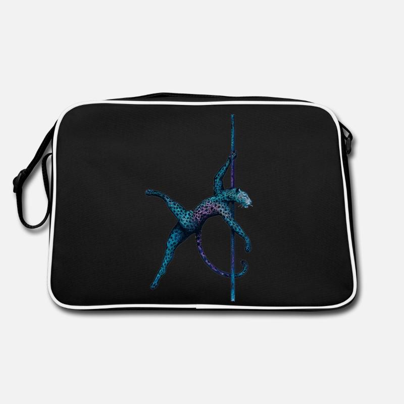Pole dance Léopard Pole Dancer Pole Cadeau Sac Retro