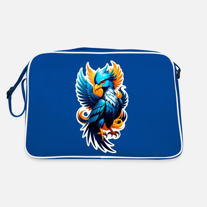 Phönix - Phönix - Feuervogel Retro Tasche