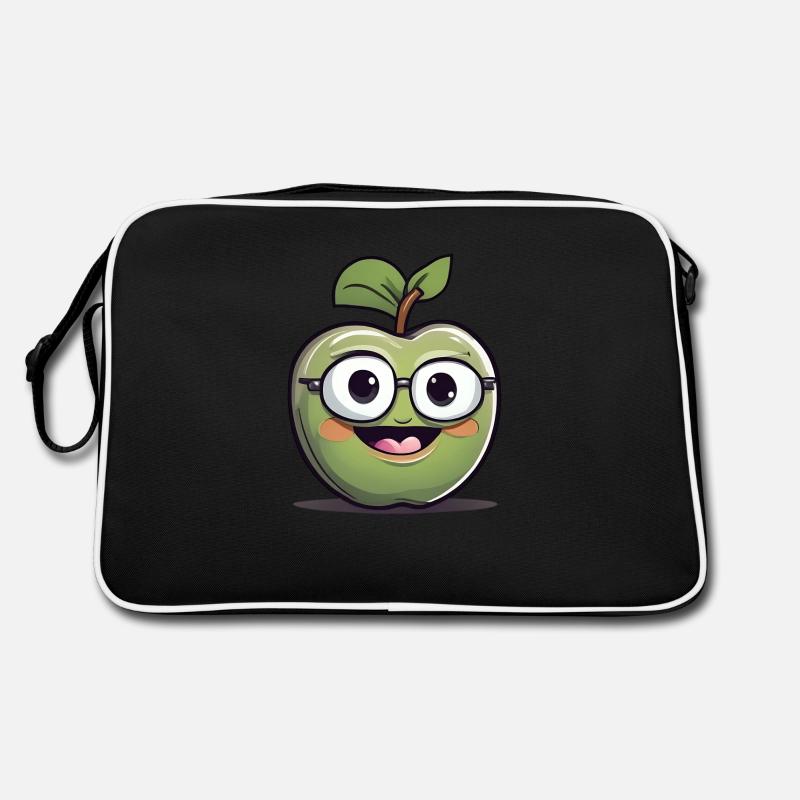 Apple Fruit Fruit Nerd Retro Bag