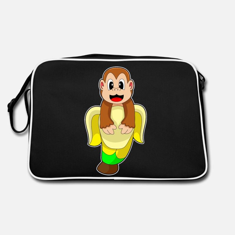Singe Banane Sac Retro