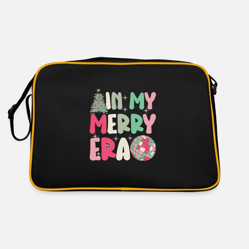 Noël Dit Hiver Dans Ma Joyeuse Époque Sac Retro