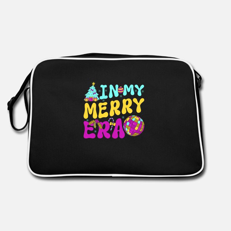 Noël Dit Hiver Dans Ma Joyeuse Époque Sac Retro