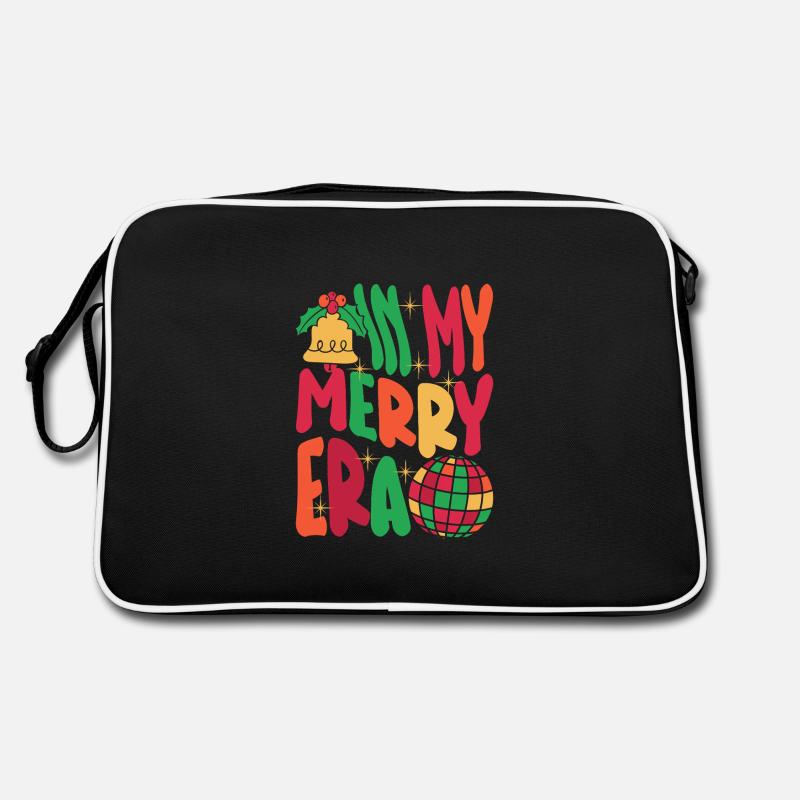 Noël Dit Hiver Dans Ma Joyeuse Époque Sac Retro