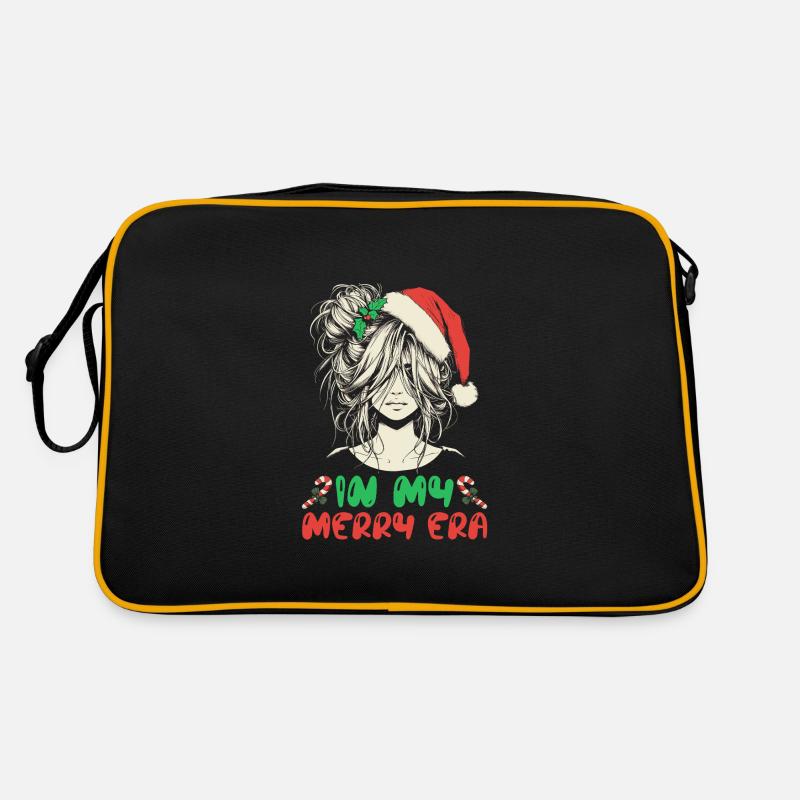 Noël Dit Hiver Dans Ma Joyeuse Époque Sac Retro