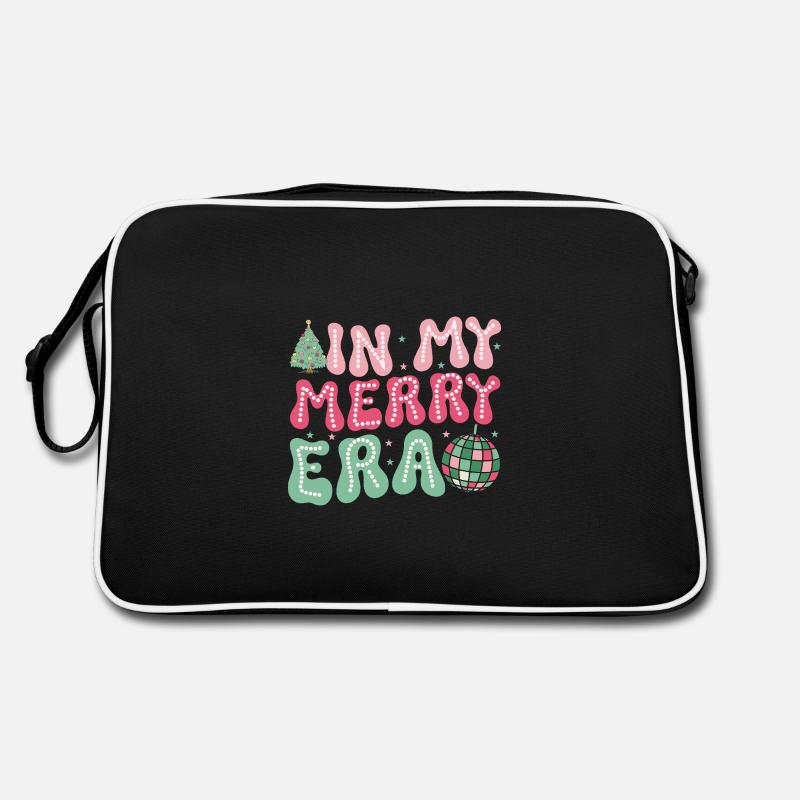 Noël Dit Hiver Dans Ma Joyeuse Époque Sac Retro