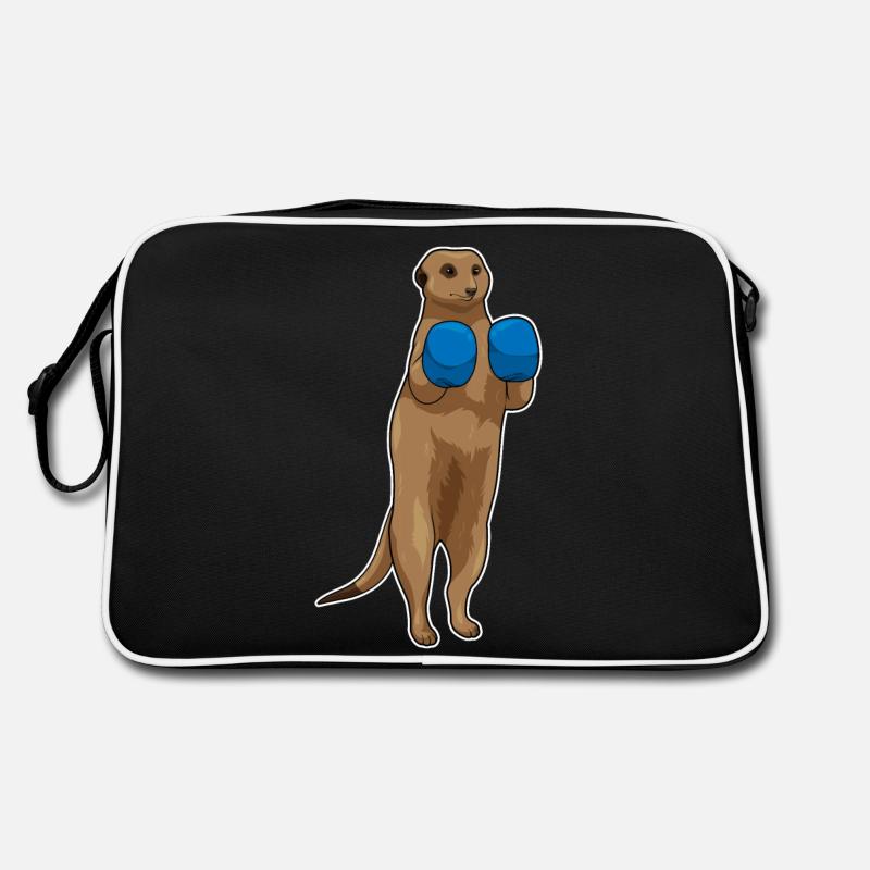 Gants de boxe suricate boxer Sac Retro