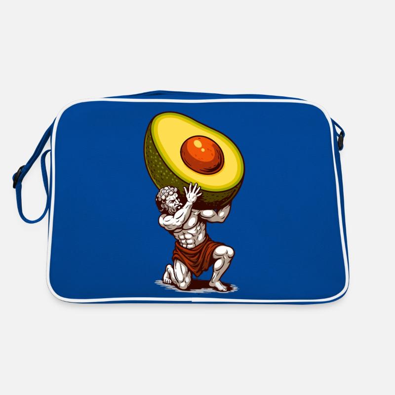 Statue des Rechtsanwalts Retro Tasche