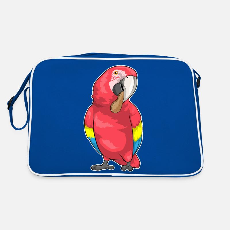 Pappagei Erdnuss Retro Tasche