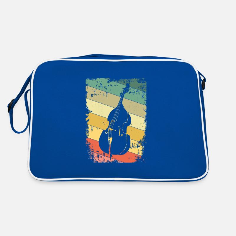 Kontrabass Retro Tasche