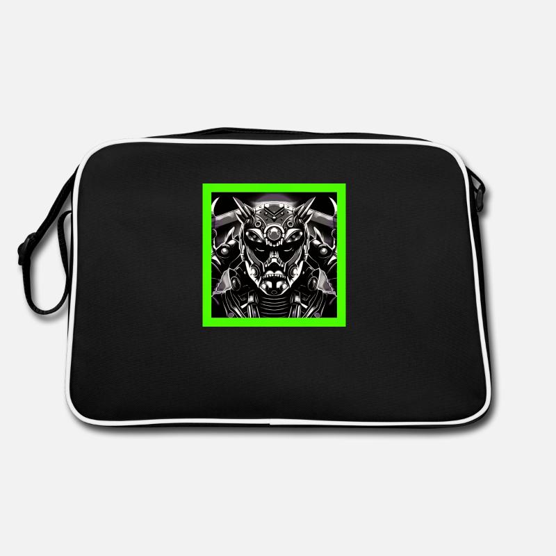 Monstre numérique - Sac Retro - noir/blanc
