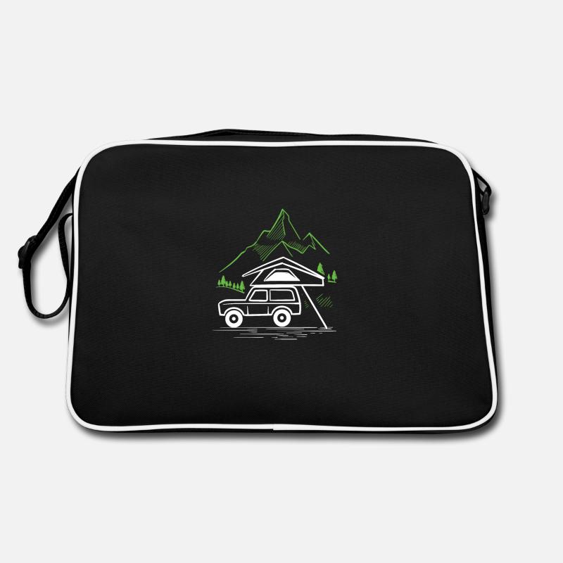 Tentes de toit | Auto Camper | Camping | Micro campeur Sac Retro