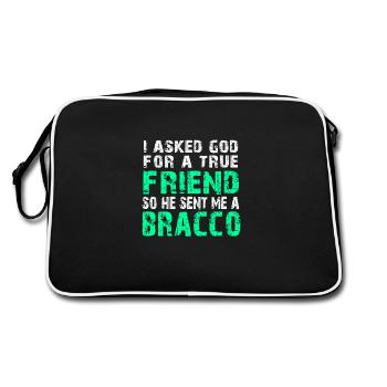 Bracco Italiano - True Friend - Sac Retro - noir/blanc - Dos