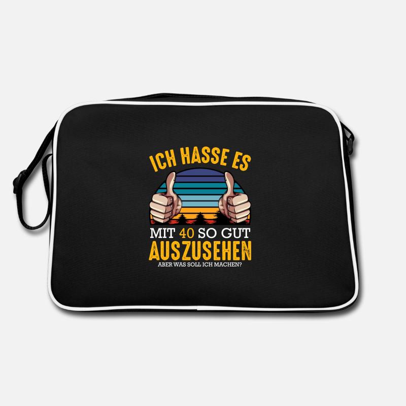 I Hate It At 40 Birthday Looking So Good Retro Bag