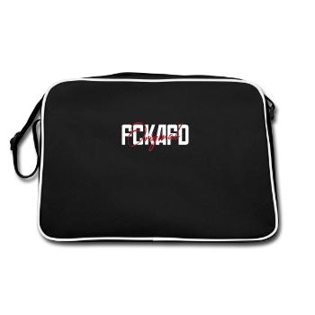 FCK AFD Original - Retro Bag - black/white - Back