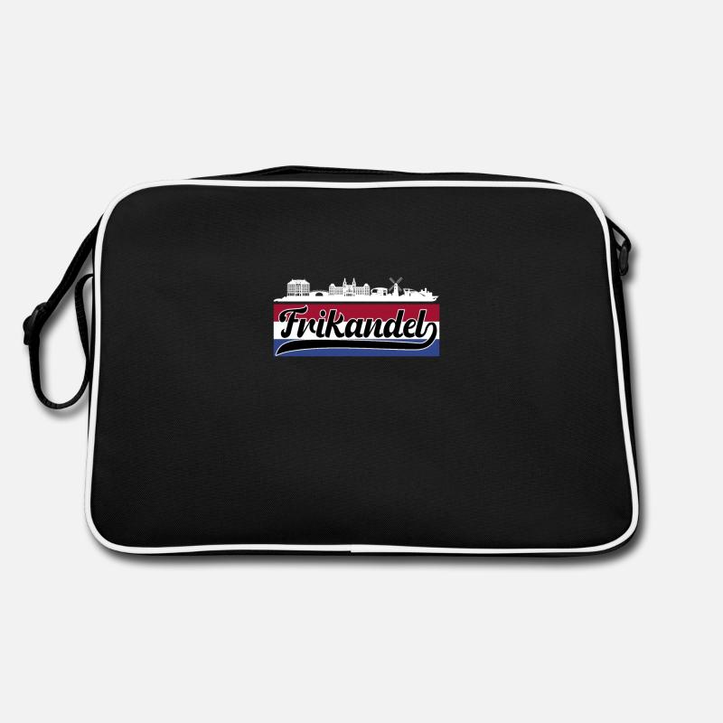 Frikandel avec drapeau holland Sac Retro