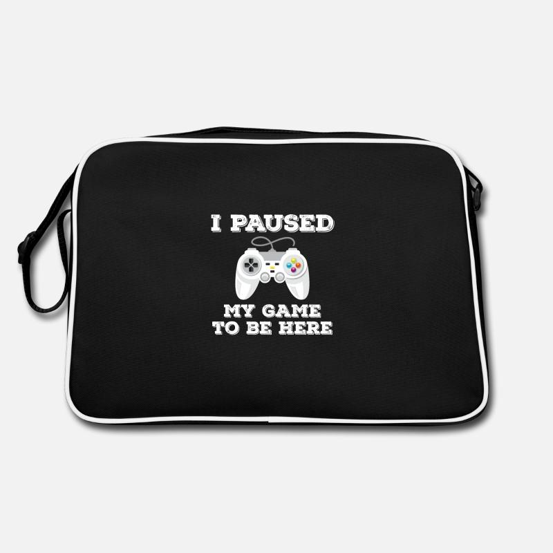 J'ai mis mon jeu en pause Sac Retro