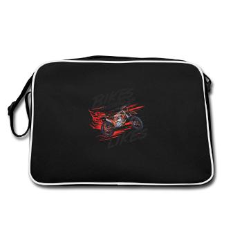 Enduro Motocross Pure Passion - Sac Retro - noir/blanc - Dos