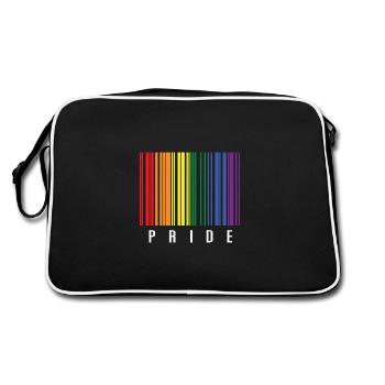 EuroGames Europride Barcode - Sac Retro - noir/blanc - Dos