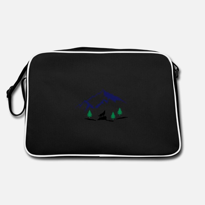 montagnes wolf Sac Retro