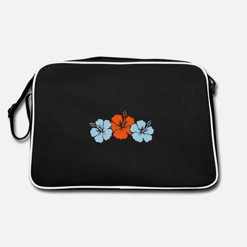 hibiscus 02 Retro Bag
