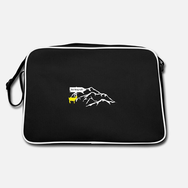Der Berg ruft! Retro Tasche