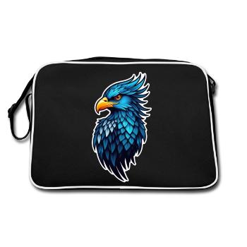 Eagle - United States - USA - Retro Bag - black/white - Back