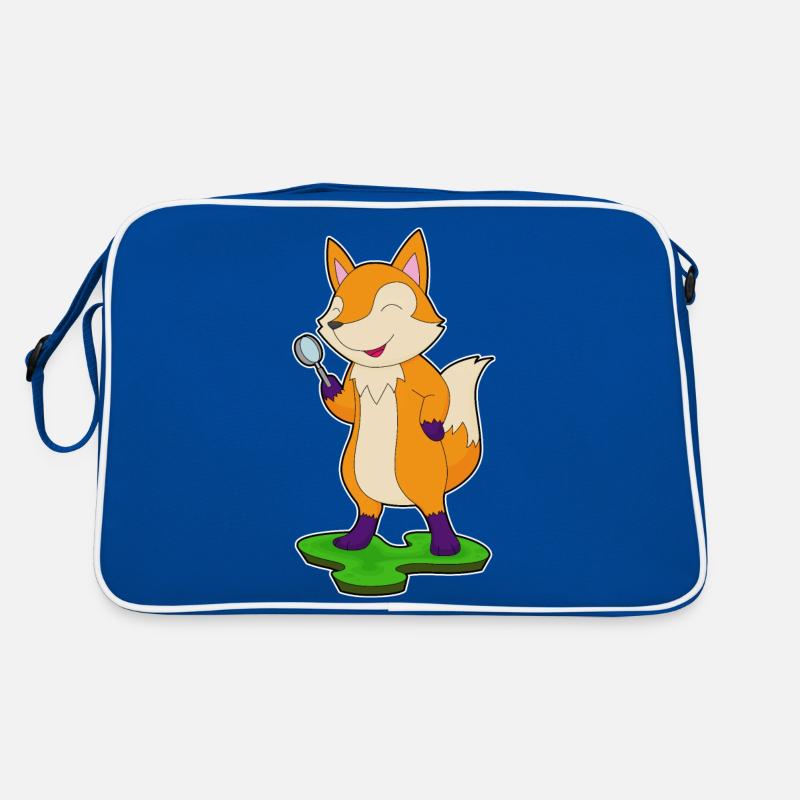 Fuchs Lupe Retro Tasche