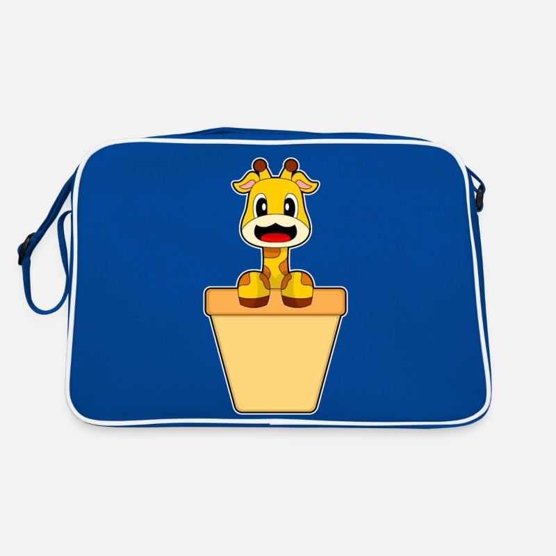 Cornet de crème glacée girafe Sac Retro