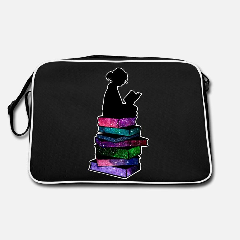 Kosmische Lesung Retro Tasche