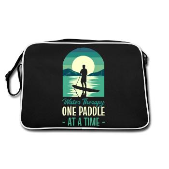 SUP Sports nautiques Paddle Board Yoga Sup Pop - Sac Retro - noir/blanc - Dos