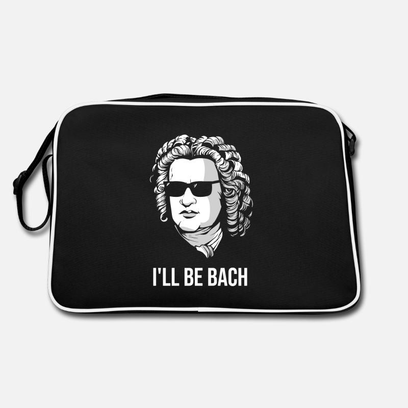 I'll Be Bach Lustige Klassische Musik Geschenkidee Retro Tasche