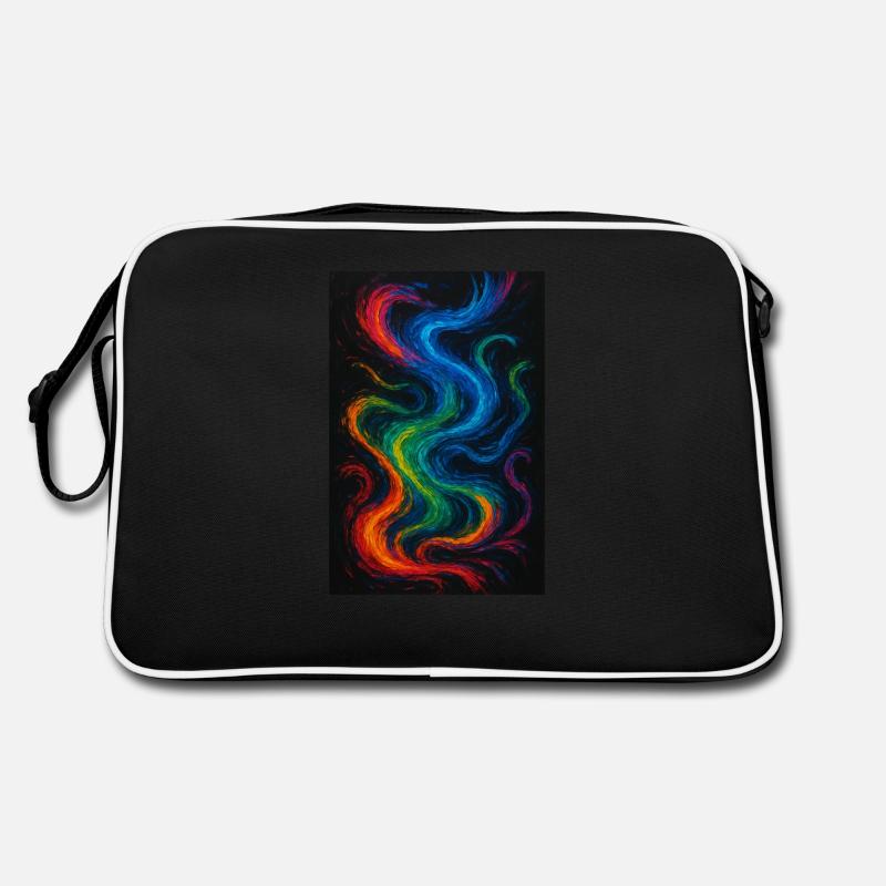 Rainbow Water River Retro Bag
