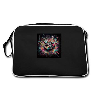 Gamer Art Drone FPV - Retro Bag - black/white - Back