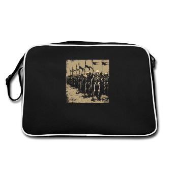 Armee der Finsternis - Retro Tasche - Schwarz/Weiß - Hinten