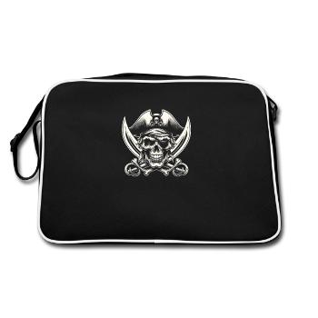 Rogue's Remnant - Retro Bag - black/white - Back