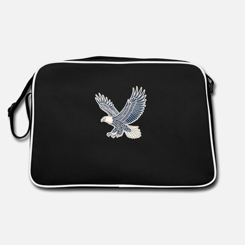 Eagle in Flight Retro Bag