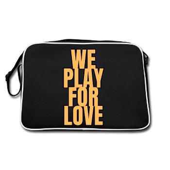 Jeu de coeur - Sac Retro - noir/blanc - Dos