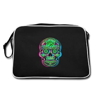 CALAVERA JOUR DES MORTS - Sac Retro - noir/blanc - Dos