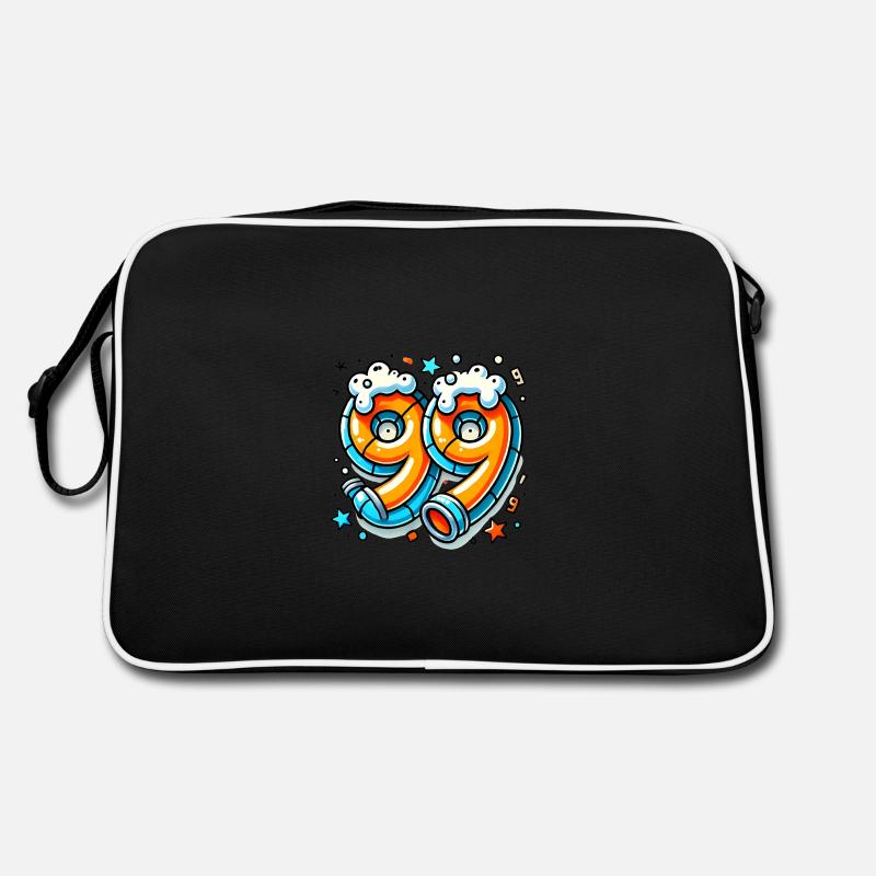 99 Problèmes Graffiti Conception de la bière Sac Retro